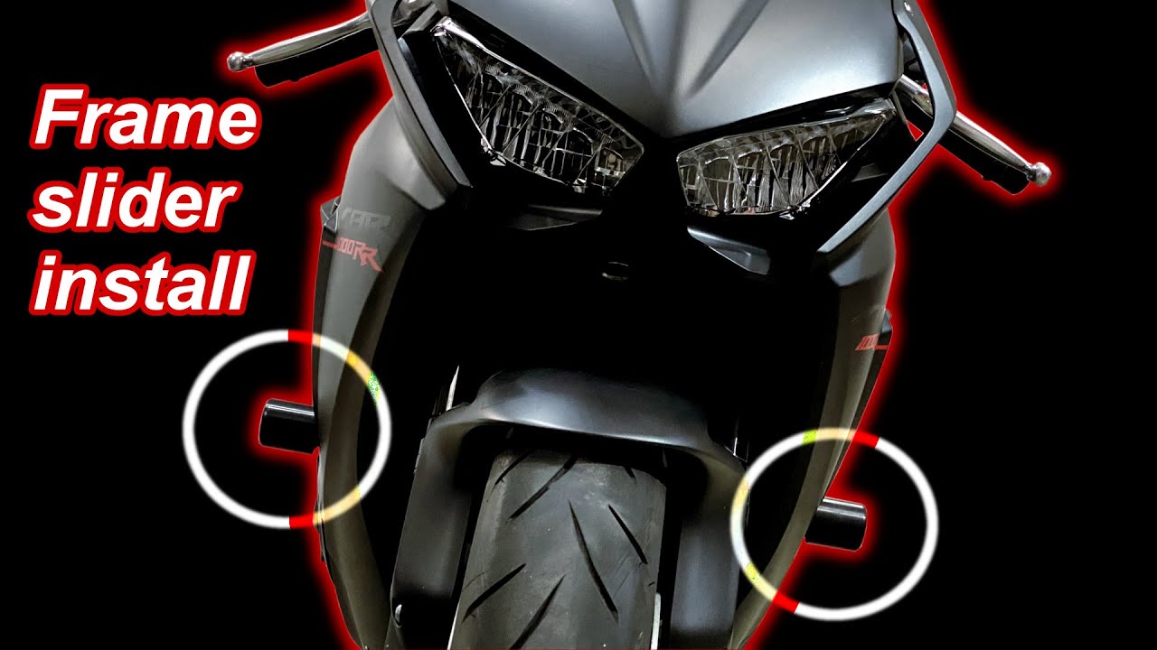 2017-2020 CBR1000RR Frame Slider Install | CBR Mods Ep. 2 | Biscuit Benny