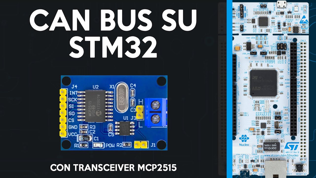 STNucleo: Учебник по трансиверу MCP2515 CAN BUS для STM32 (Связь с Arduino)