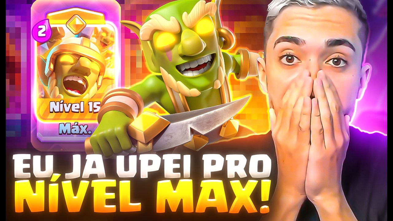 USEI OS MELHORES DECKS DE GOBLINS HERÓIS E AMASSEI MEUS OPONENTES!