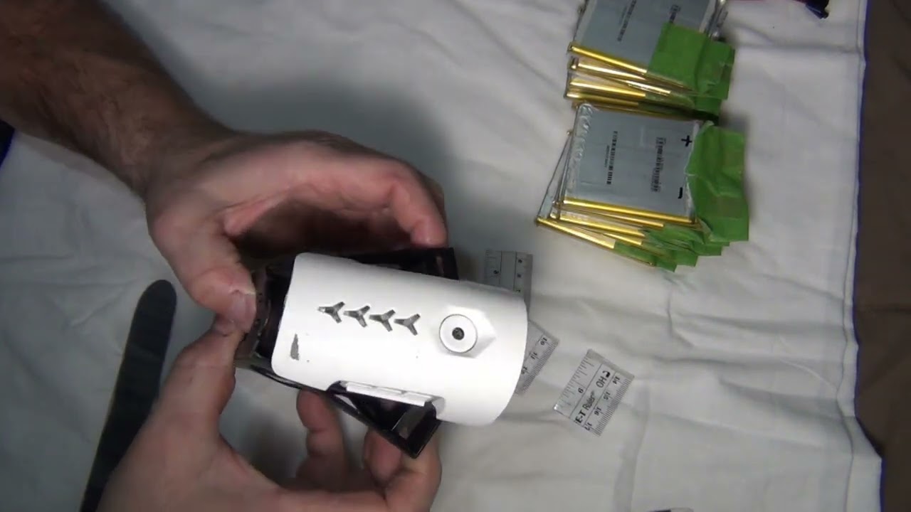 DJI inspire battery teardown and thoughts on mods