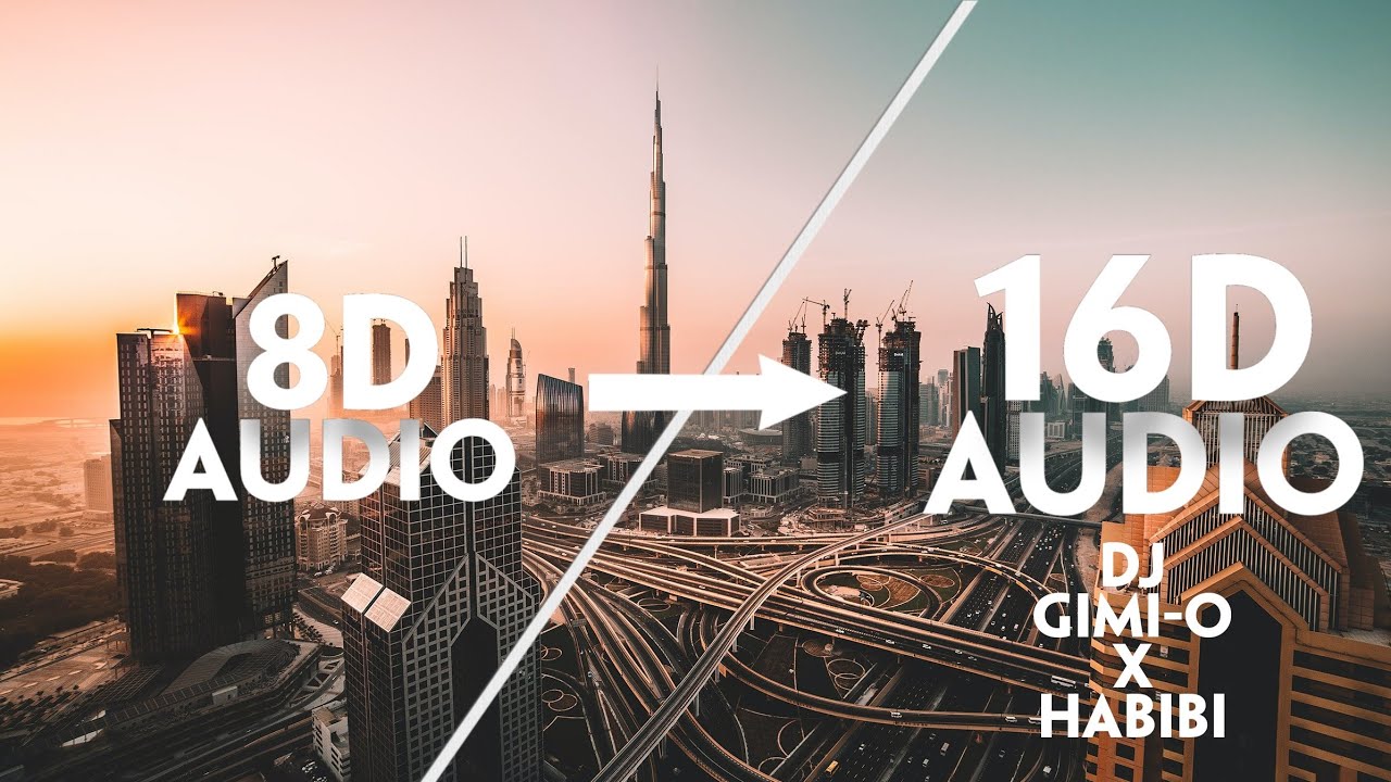 DJ Gimi-O x Habibi [16D AUDIO | NOT 8D]🎧| Albanian Remix | Tiktok Song
