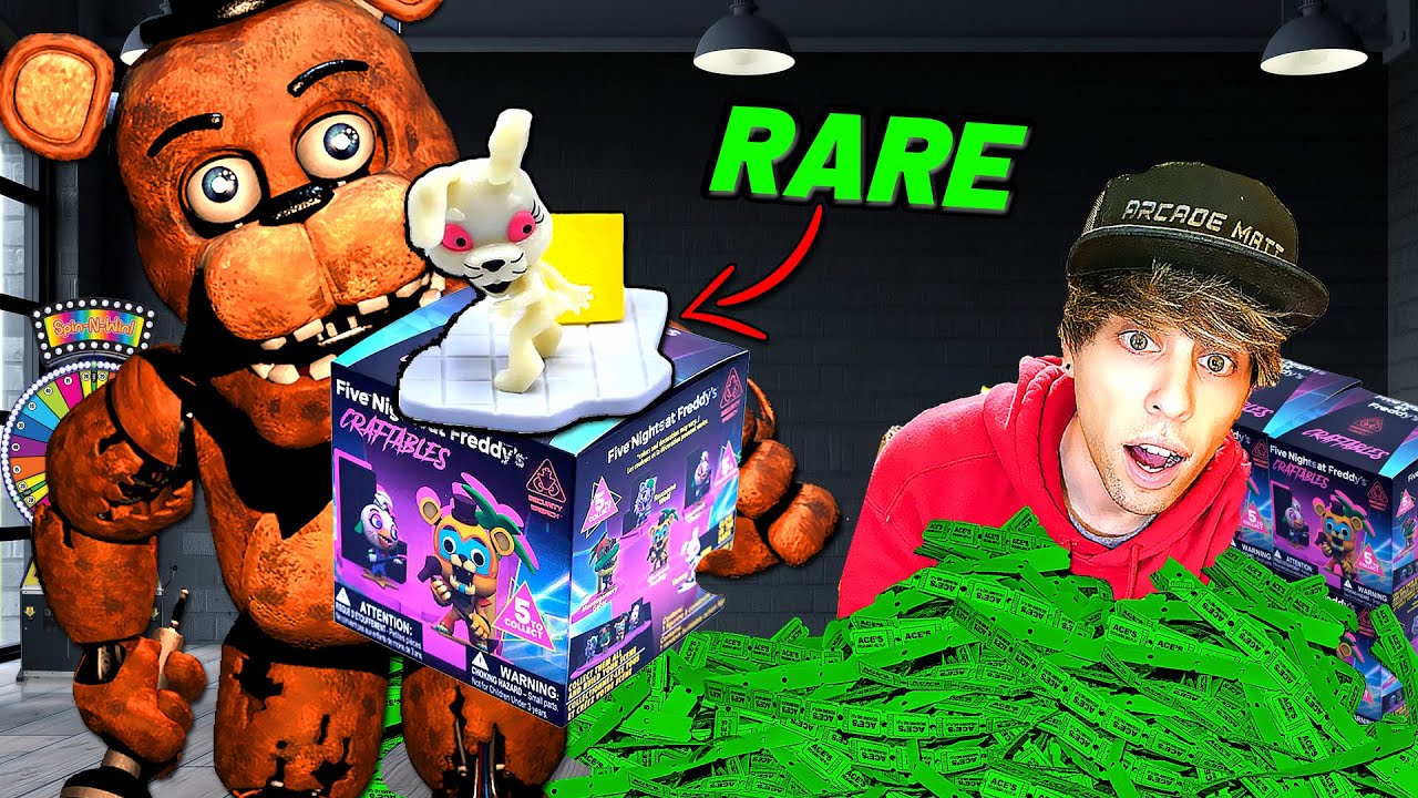 Winning Five Nights At Freddy's Mystery Boxes! (1 in 24 are RARE)