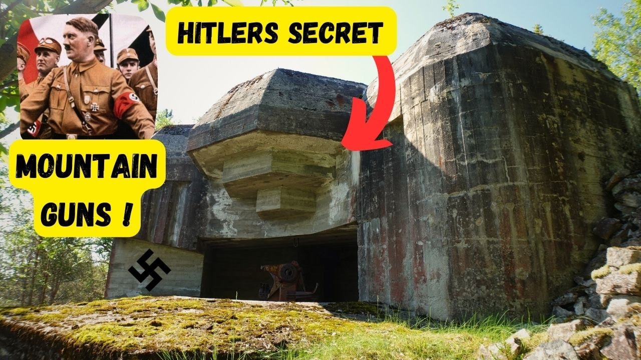 Hitlers secret mountain guns. We found them !