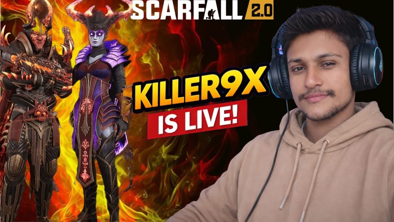 The 'Dominance'9X KILLS IS BACK! SCARFALL 2.0 RANKED LOBBIES DOMINATION LIVE 🏆