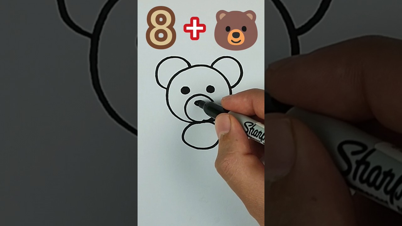 Sevimli Ayıcık Resmi &Ccedil;izimi #resim #&ccedil;izim #drawing #easydrawing #cutedrawing #sevimliresim&ccedil;izimleri