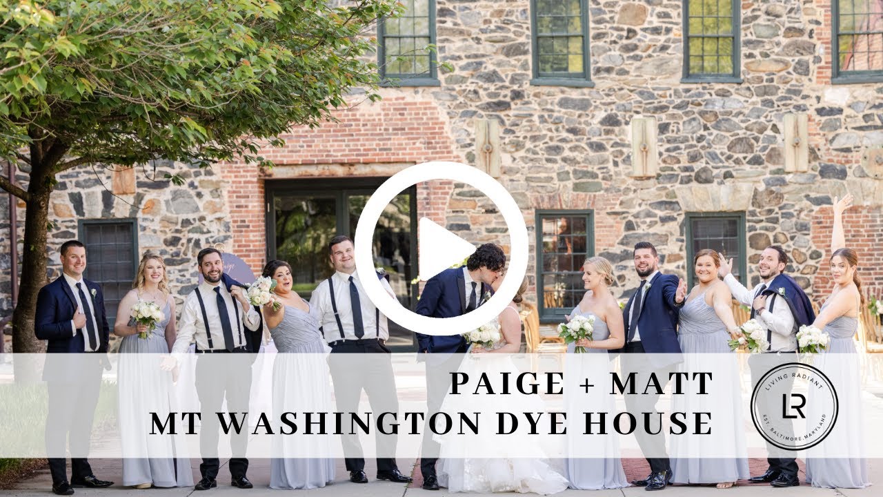 Paige + Matt {Married} | Final Film | Mt Washington Dye House Wedding | Radiant Films Wedding
