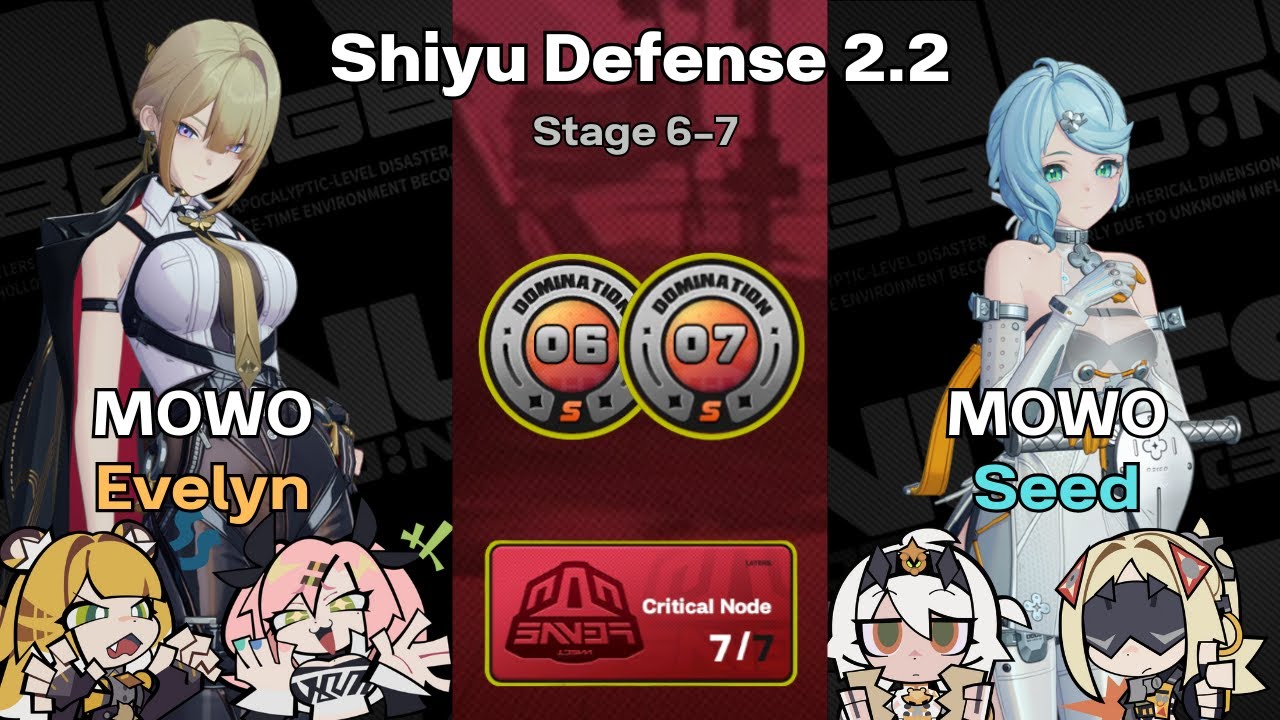 NEW Shiyu Defense 2.2 | Evelyn Team & Seed Team | Zenless Zone Zero