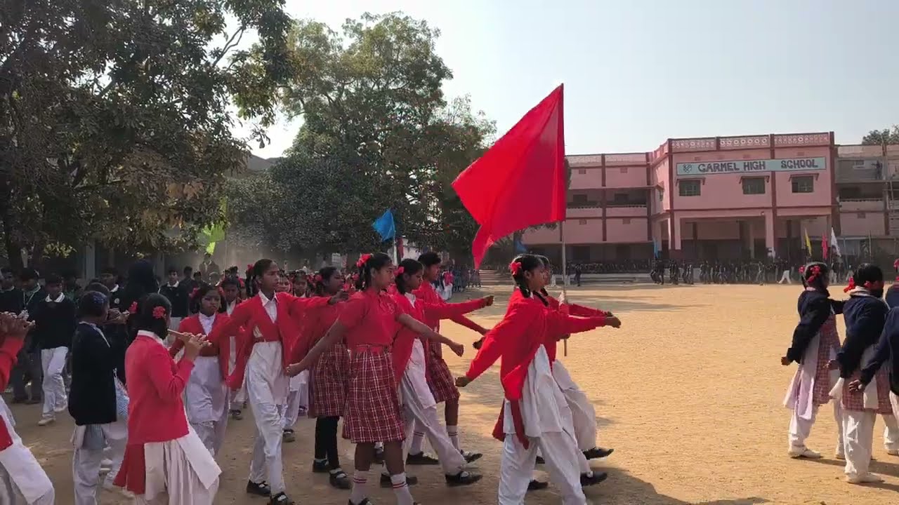 March past practice for Republic day 😇🇮🇳 #celebration🎉#✍️student life🎒✍️ # ❣️nationlove❣️# 📈 trend 