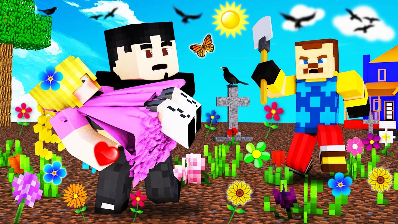 Minecraft - HELLO NEIGHBOR - STEALING GIRLFRIENDS?!