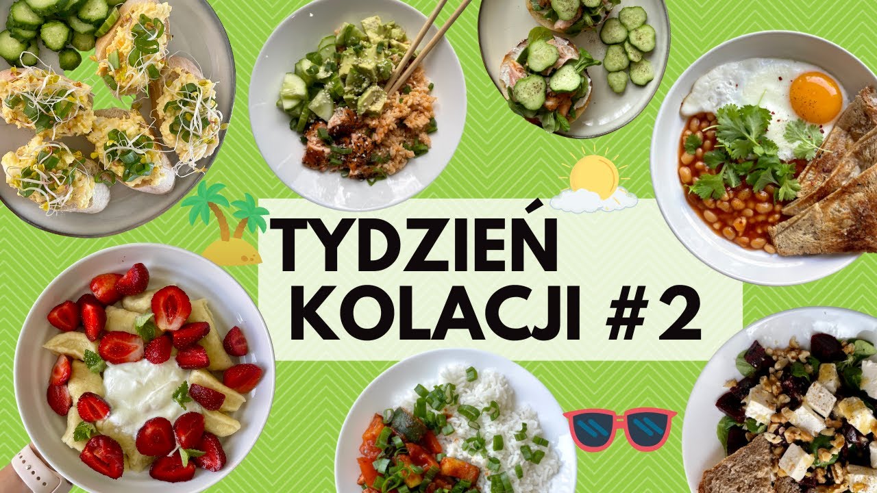 CAŁY TYDZIEŃ KOLACJI 🍓 // 7 przepisów na smaczne i zdrowe kolacje