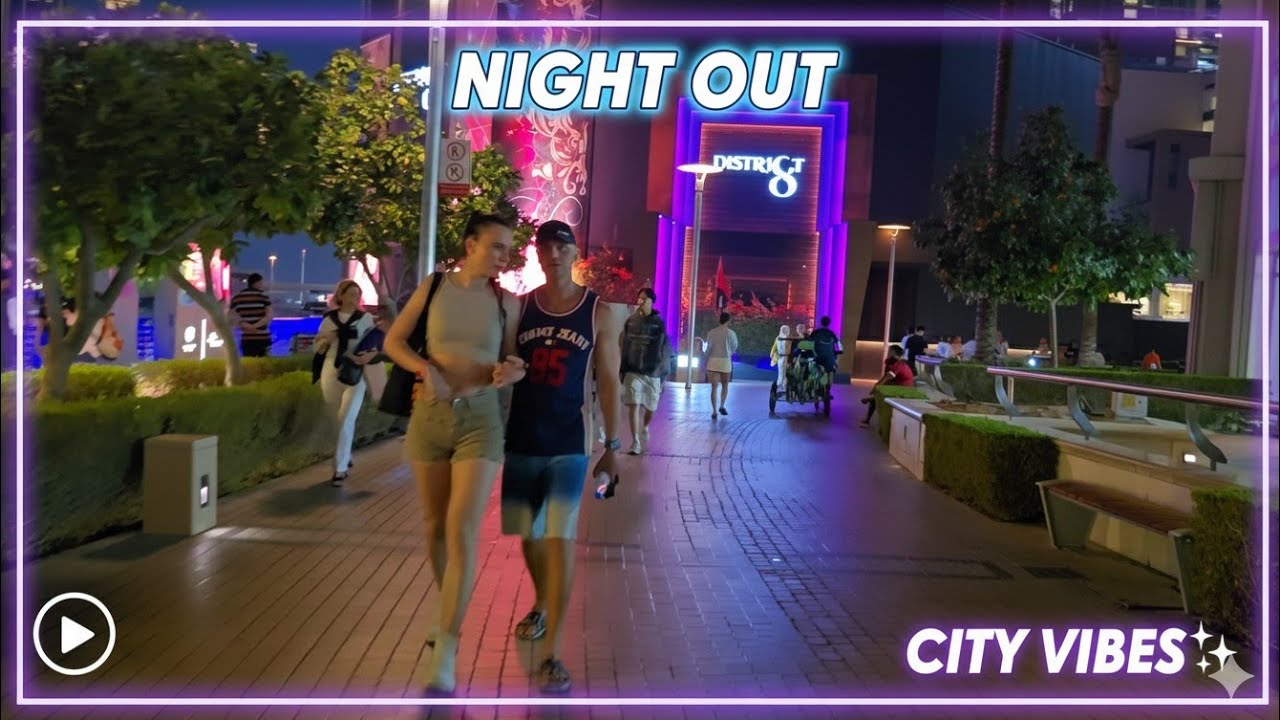 ​Dubai Marina at Night 2026: The World's Most Beautiful Walk (4K)🇦🇪