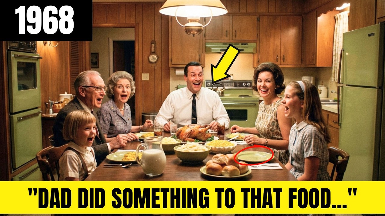 Life in 1968 | When the Whole Family Ate Dinner Together Every Night, This Would Happen...