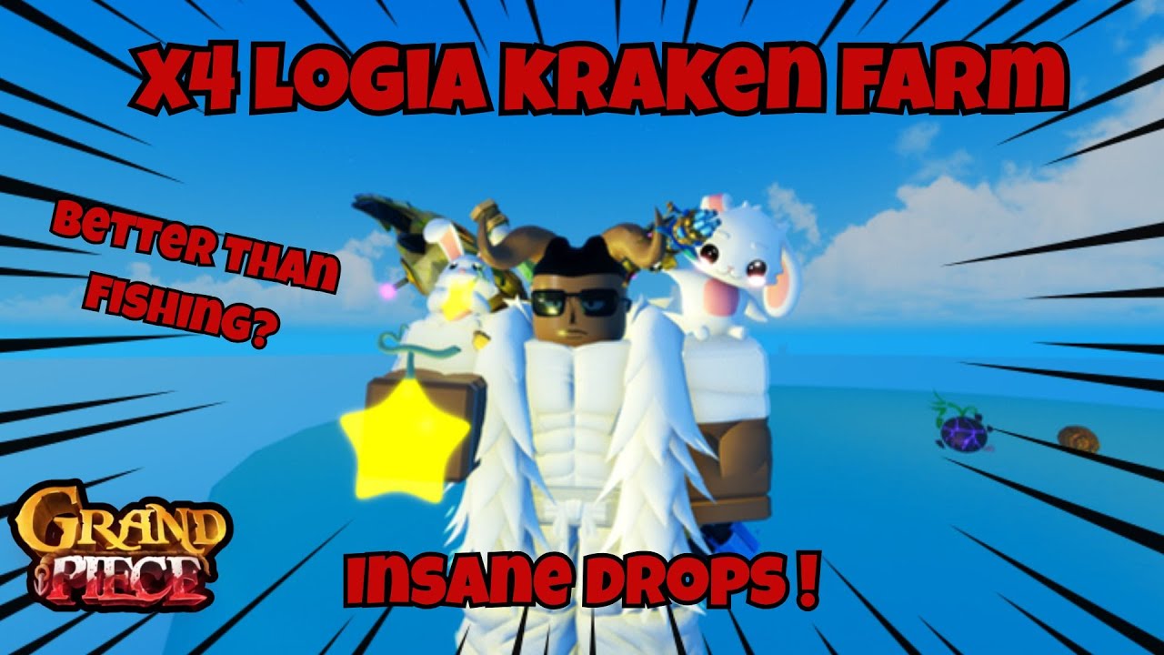[GPO] 200+ KRAKEN STACK WITH X4 LOGIA DURING HALLOWEEN EVENT ! #helloween #grandpieceonline #lucky
