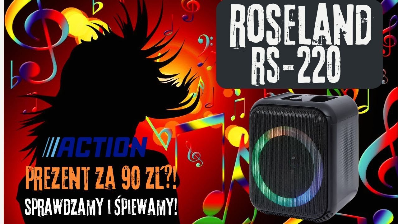 Roseland RS-220 Cube KARAOKE - tani pomysł na prezent?! Test, recenzja, śpiewanie