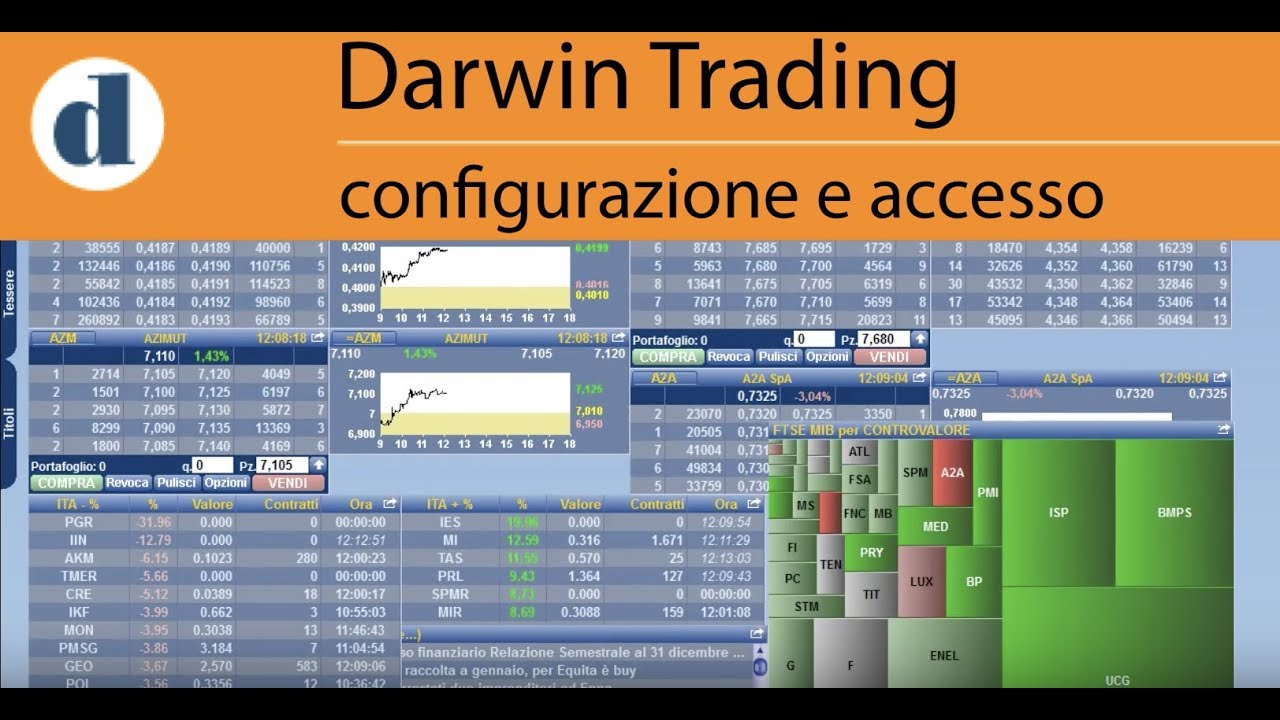 Darwin Trading | 5 - Il Menù Principale