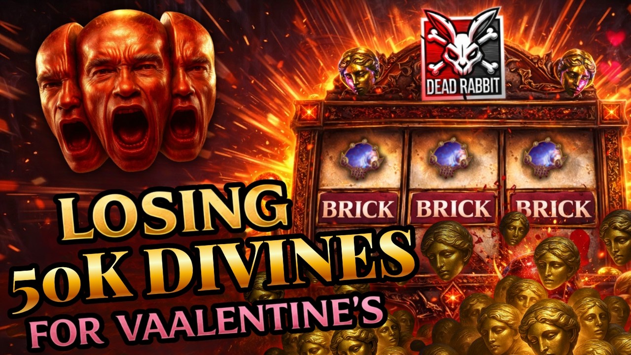 WE LOST IT ALL ! VAALENTINES DAY 2026 - Corrupting Mirrors worth of Items in one Stream - POE2