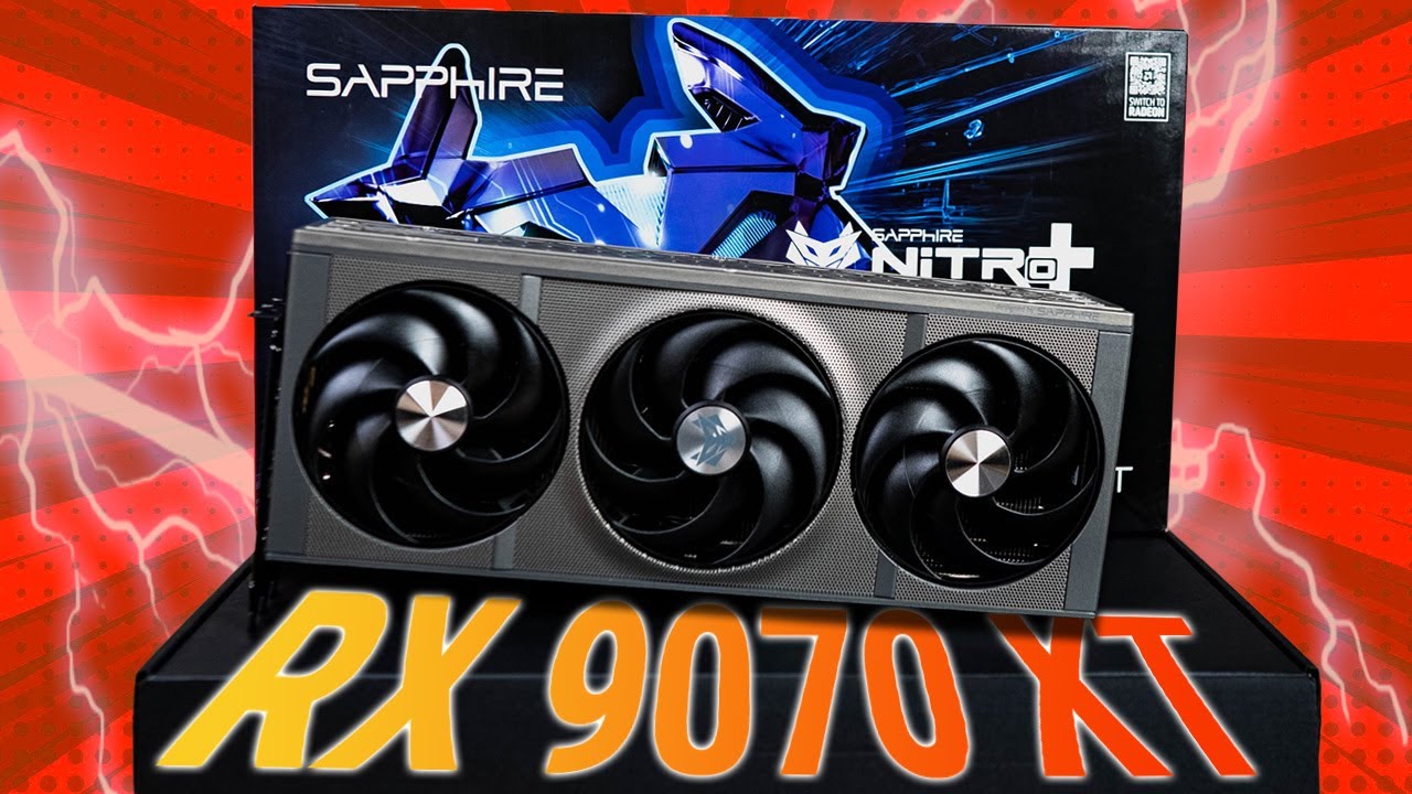 🚀🔴Sapphire Nitro+ RX 9070 XT Unboxing & First Look! 🚀 *NOT SPONSORED!*