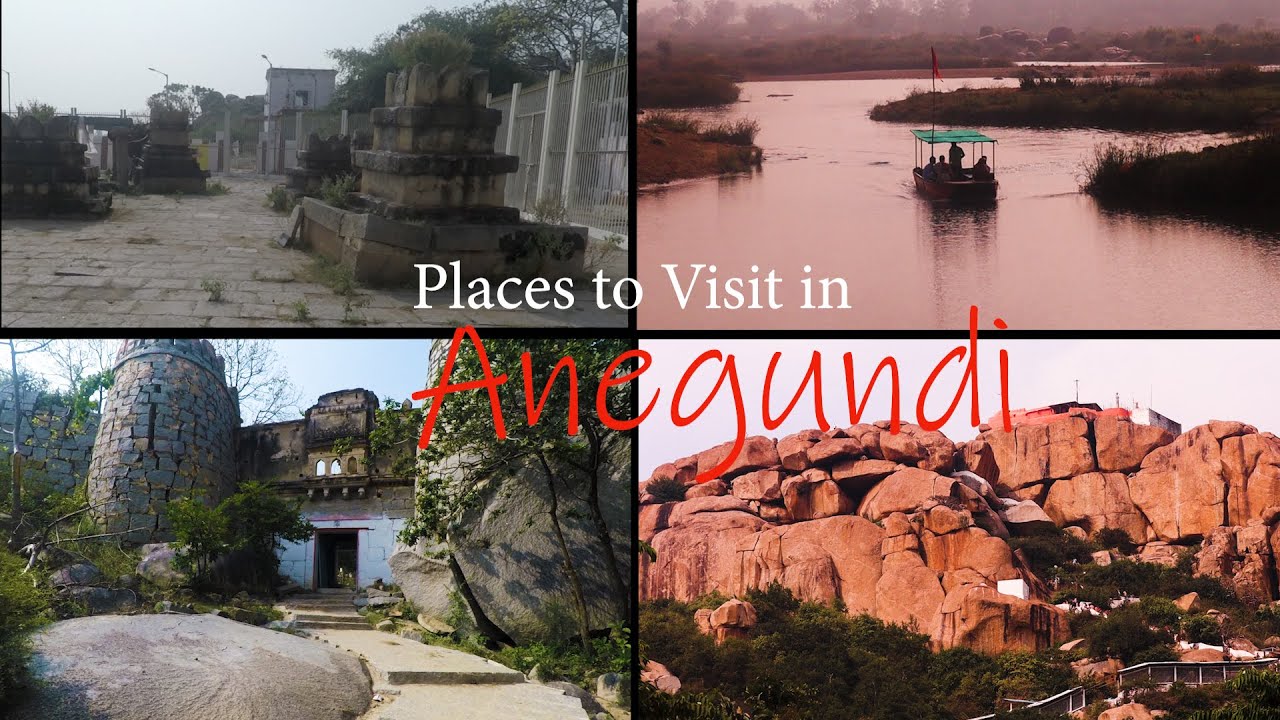 Places to visit in Anegudi|Anjanadri|Pampa Sarovara|Navabrindavana|Chintamani English ,HD