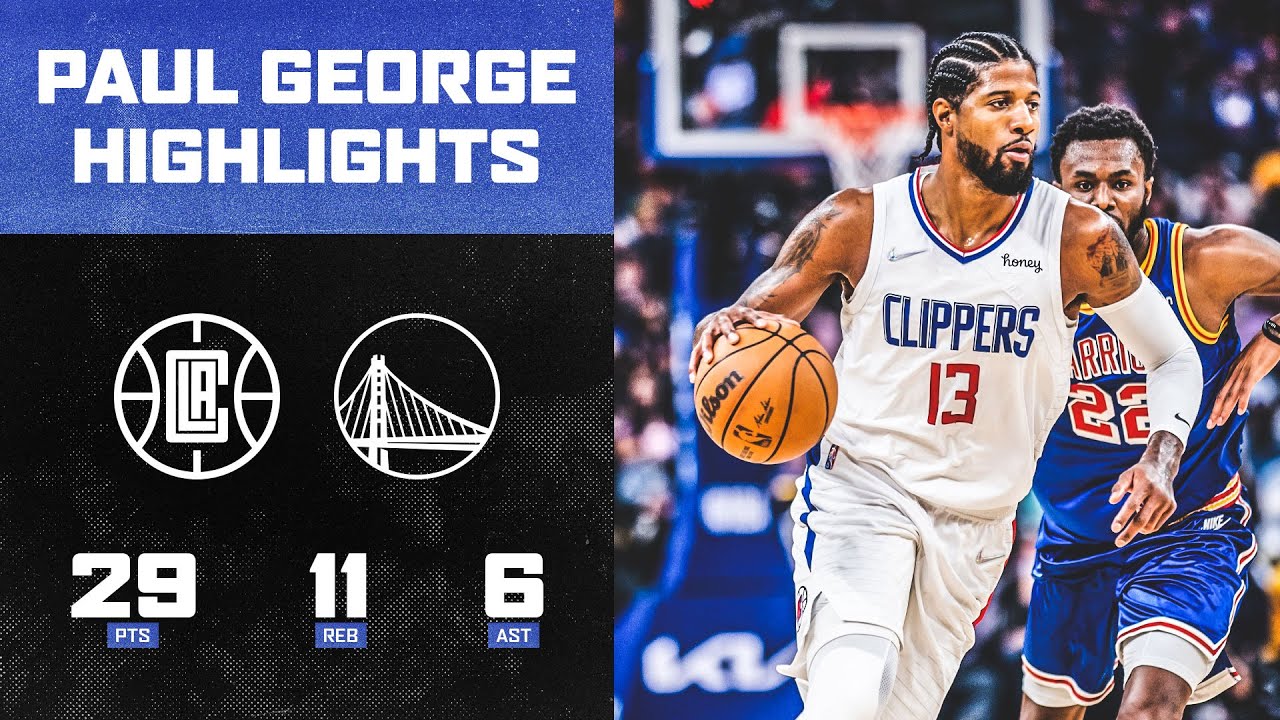 Paul George Drops 29 in Season Opener vs. Golden State Warriors | LA Clippers | LA Clippers