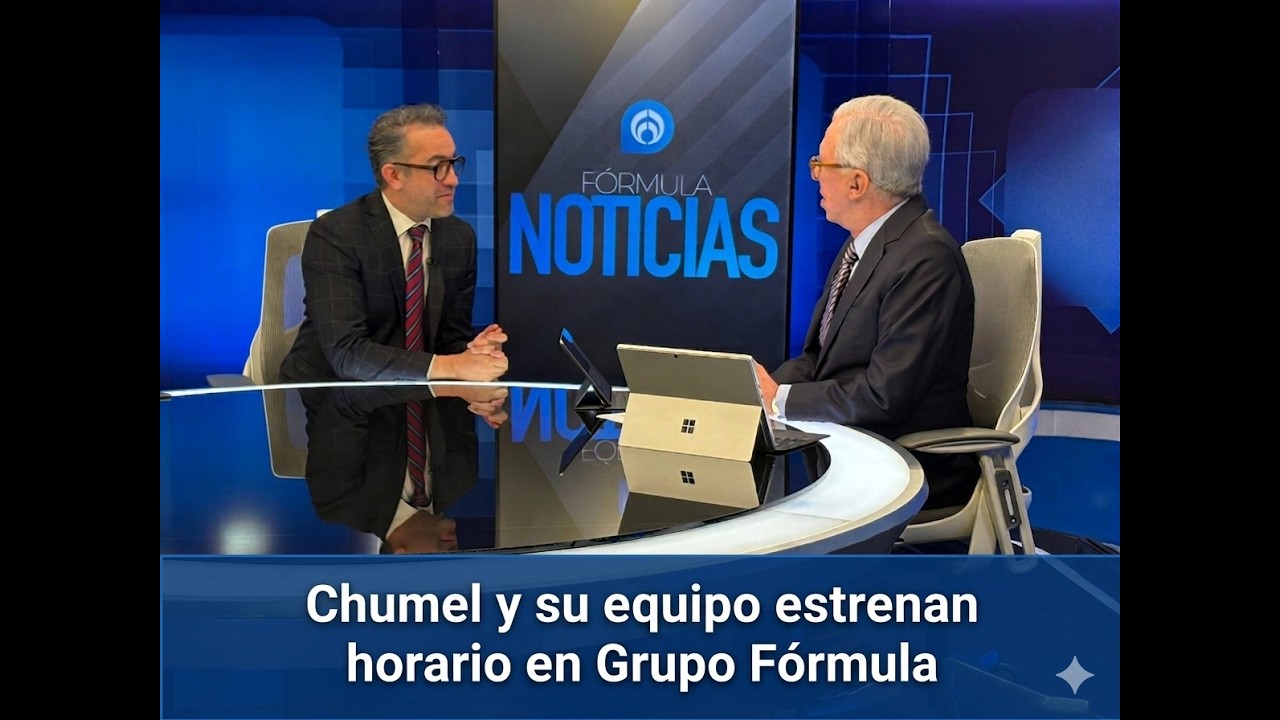 Chumel Torres cambia de horario en Grupo F&oacute;rmula