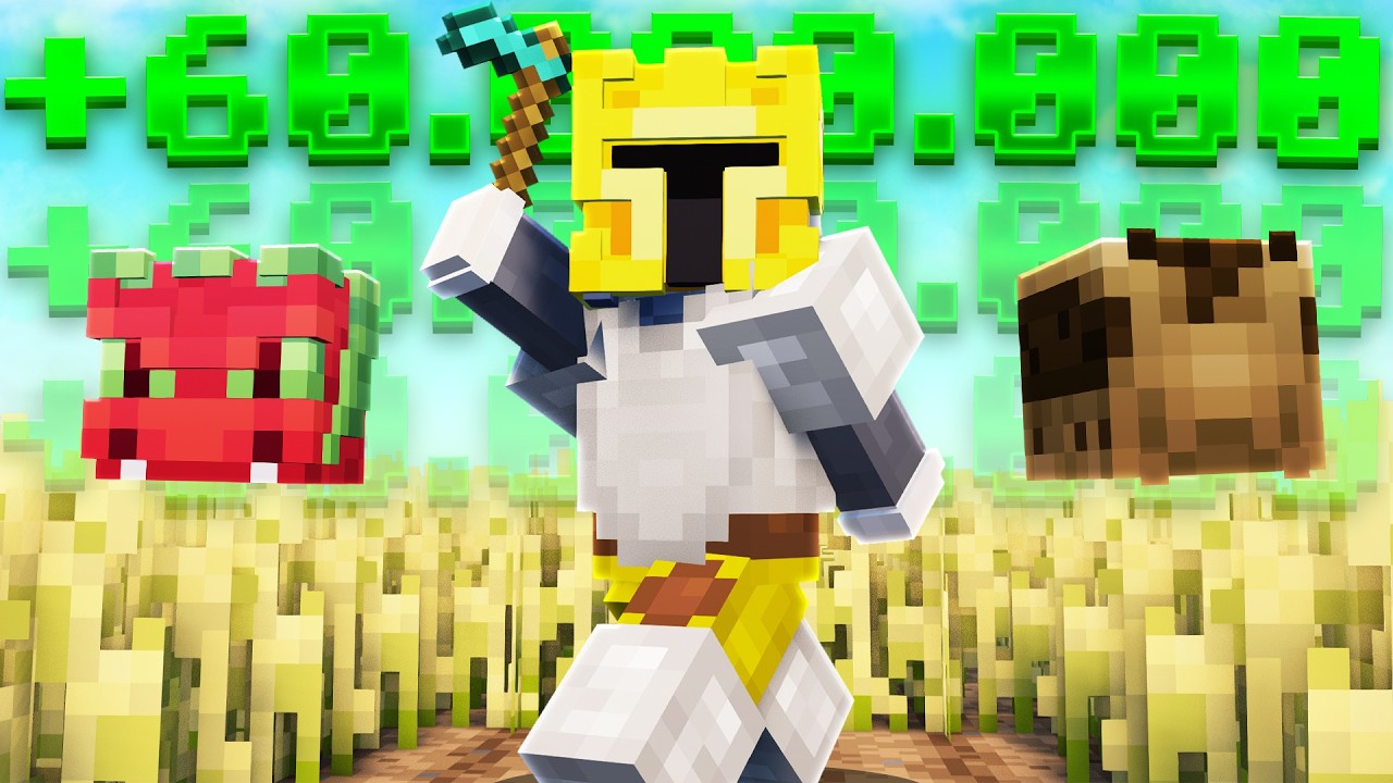 Абсолютная вершина фермерства (Hypixel SkyBlock)