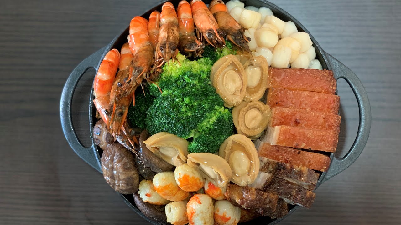 Learn cooking  - Treasure Pot 砂鍋盆菜