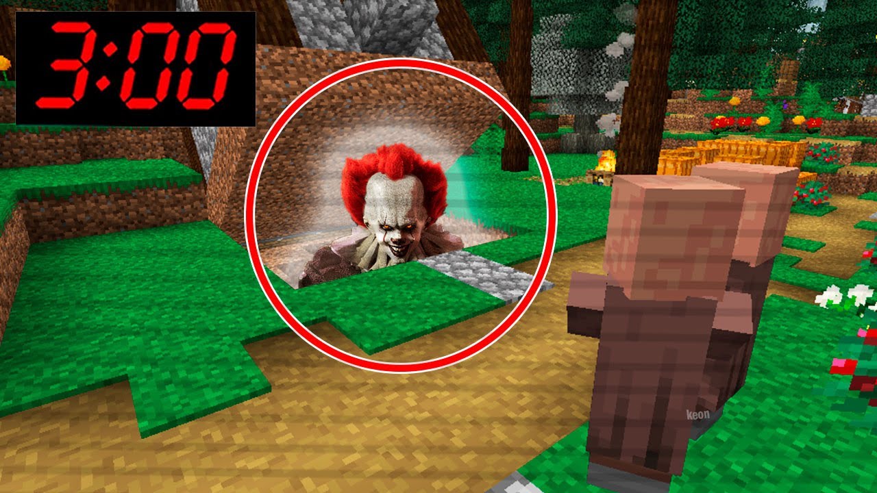 Estos aldeanos encontraron a pennywise escondido bajo su casa… asi que fui a ver..