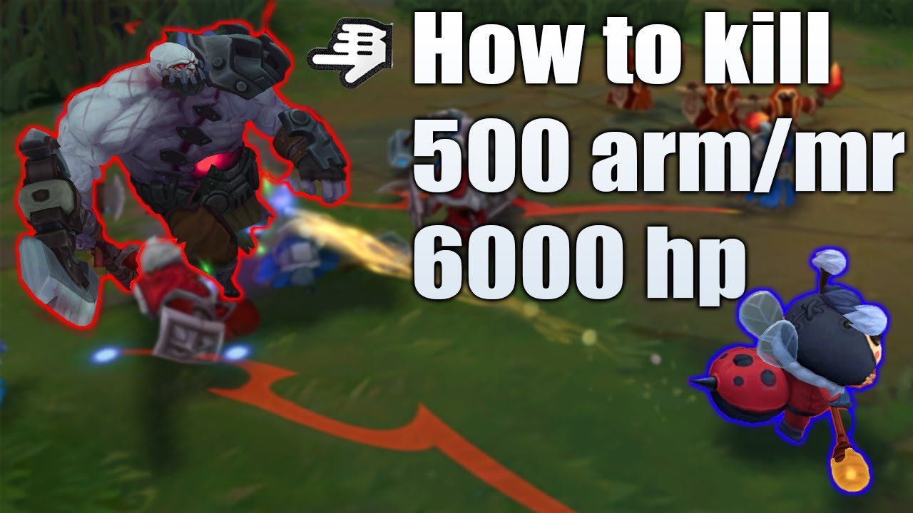Late Game Sion vs Teemo.