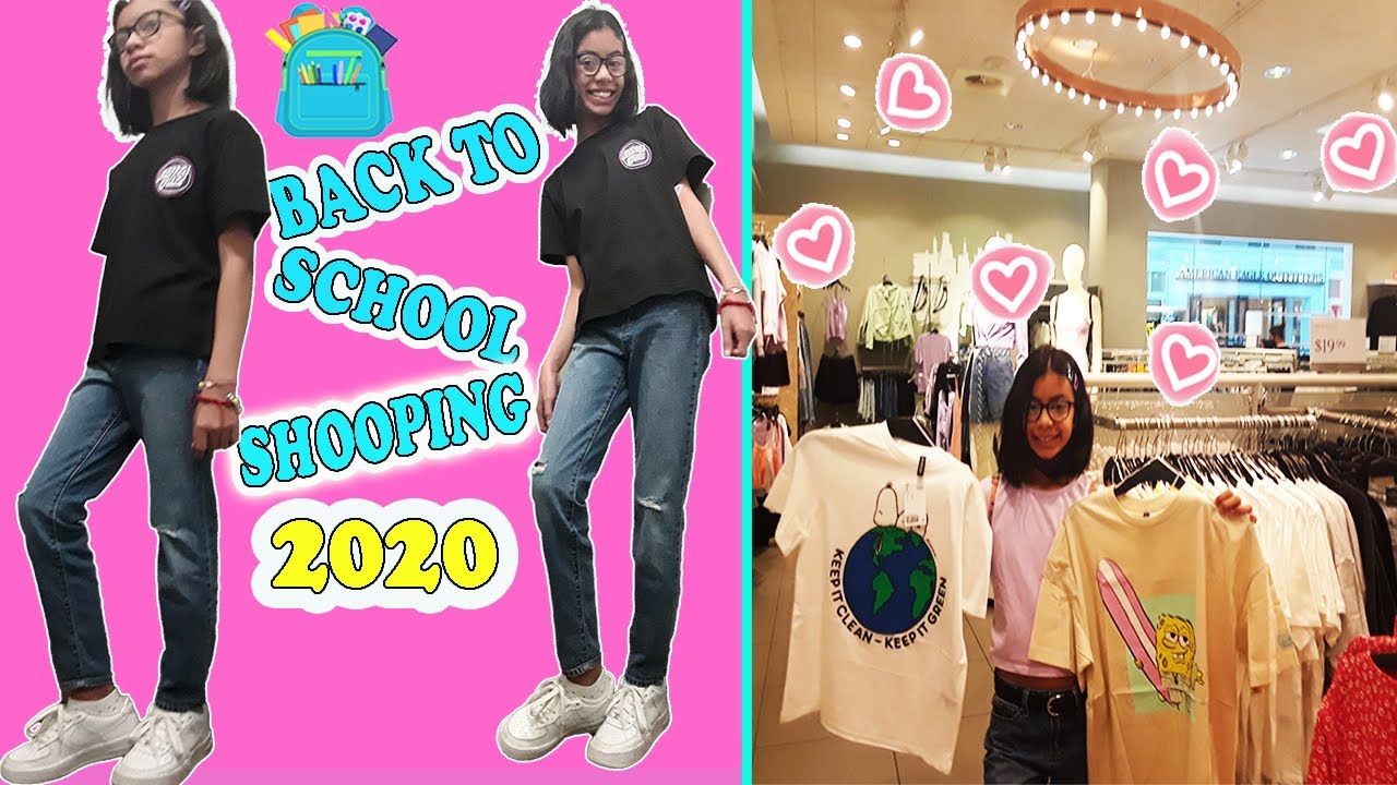 BACK TO SCHOOL SHOPPING 2020 BACK TO SCHOOL SHOPPING CLOTHES 2020