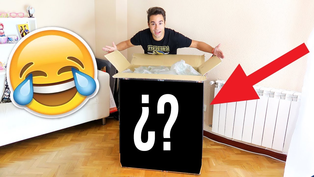 NOS HAN ENVIADO UNA CAJA GIGANTE! ¿Qué será?
