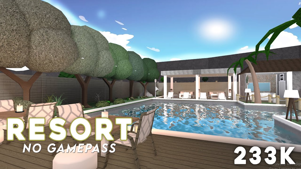Resort (No Gamepass) | Bloxburg Builds
