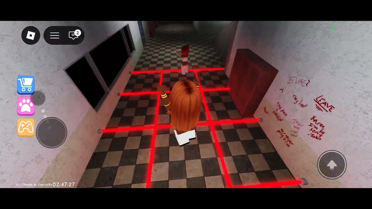 Jogamos escape da detenção da srta. Ani-tron no Roblox 