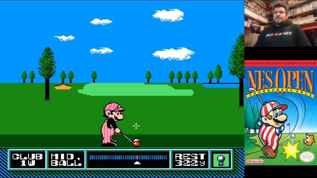 NES OPEN TOURNAMENT GOLF (Nintendo NES) ⛳ Gameplay en Español || EVENTO ESPECIAL JUEGOS DE GOLF