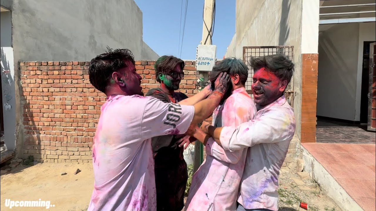 Happy holi👻|@Krishnaaa_Tomarrr_vlogs |