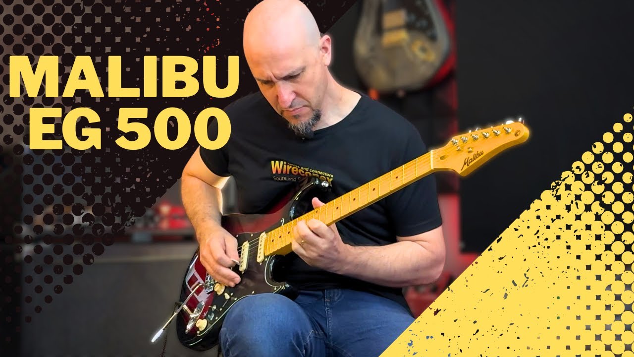 GUITARRA MALIBU EG 500 - A MARCA mais BARATA É BOA?