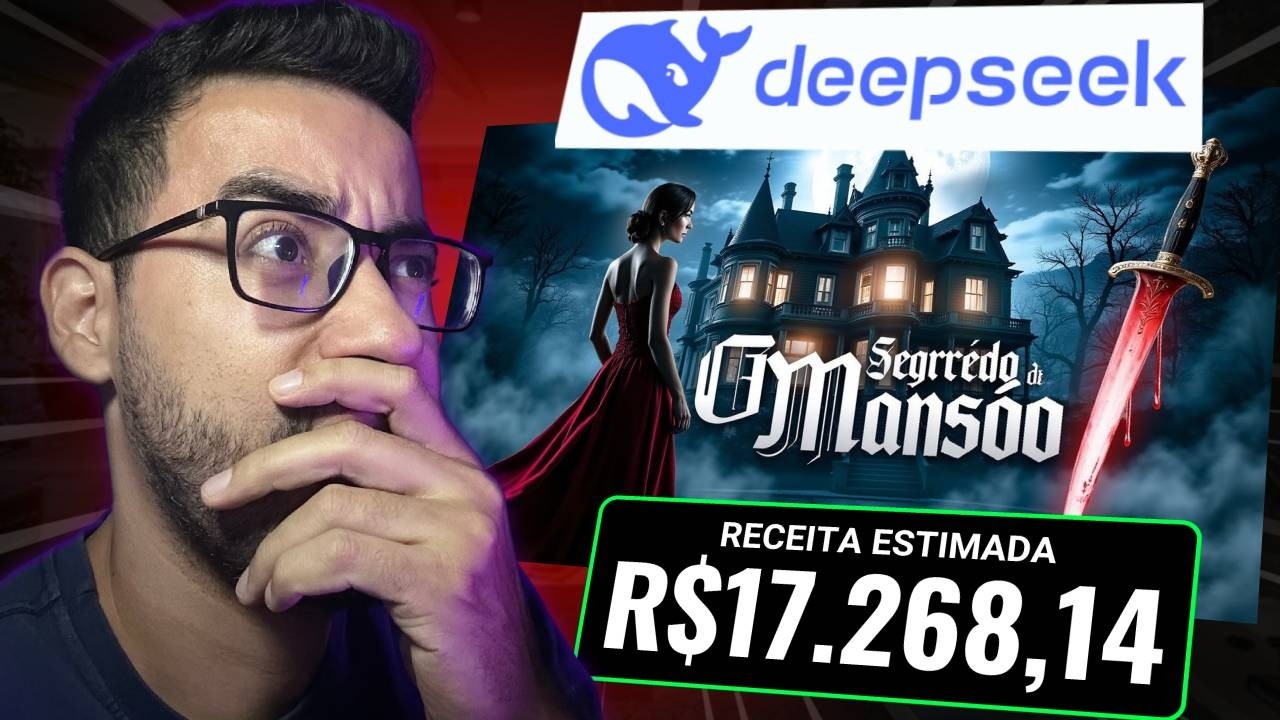DeepSeek R1 REVOLUCIONA o YouTube: Crie TUDO para Seu Canal com 1 Clique e Ganhe Views!