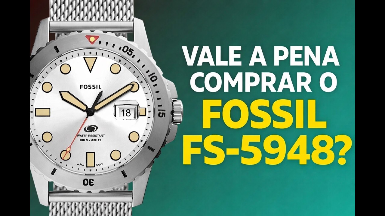 FOSSIL FS-5948: SURPREENDE OU DECEPCIONA?