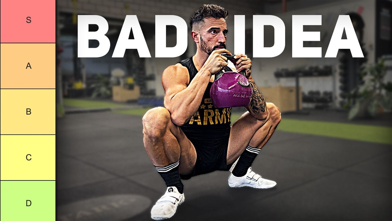 Ranking The BEST & WORST Kettlebell Exercises – Lebe Stark's Tier List
