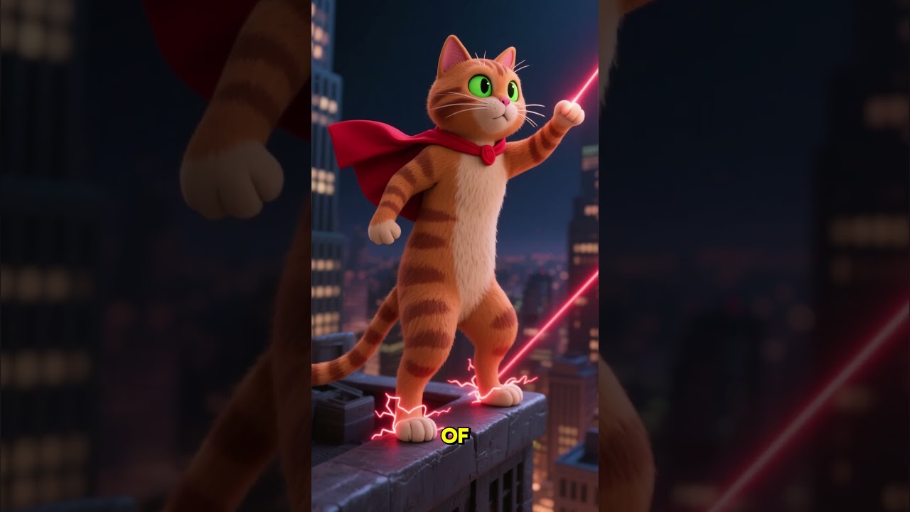 A cat with superpowers