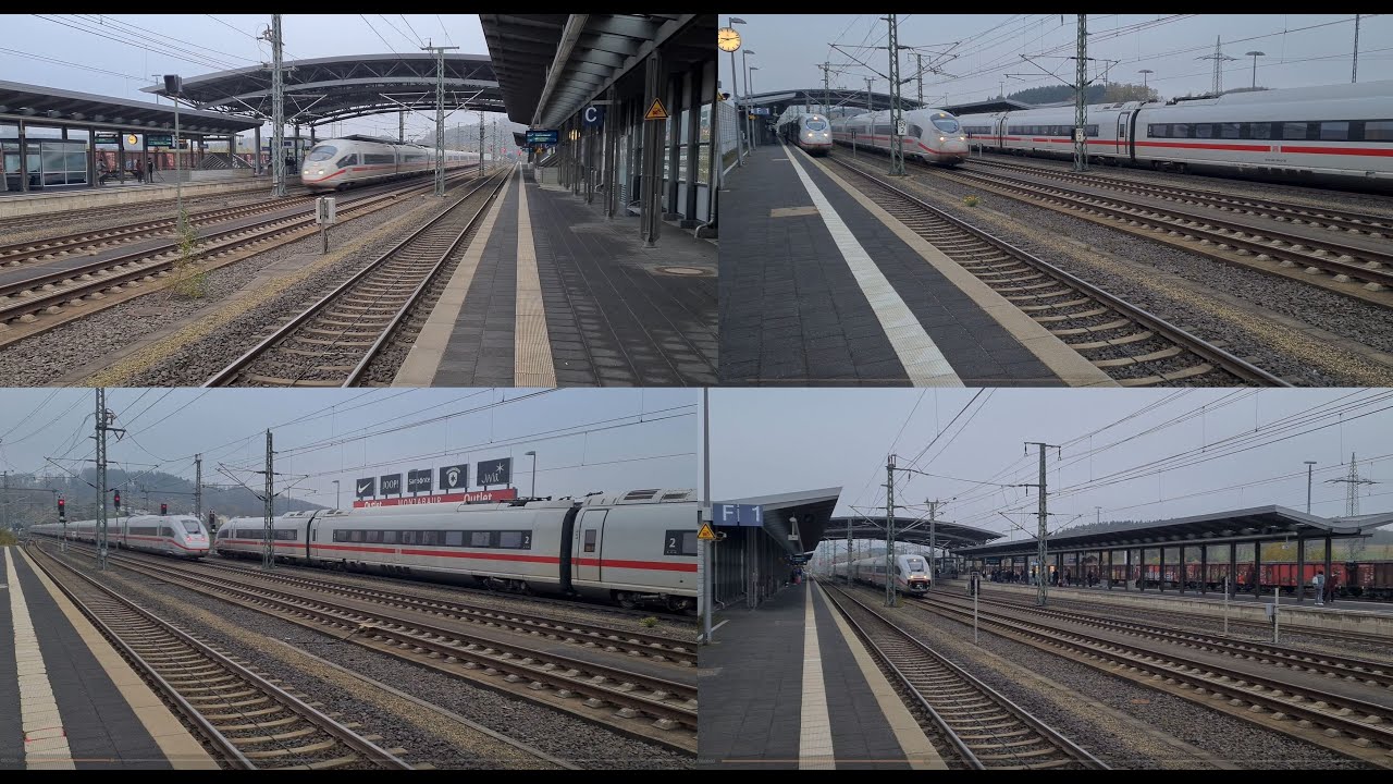 10 Jahre Special | ICEs am Bahnhof Montabaur (November 2024)