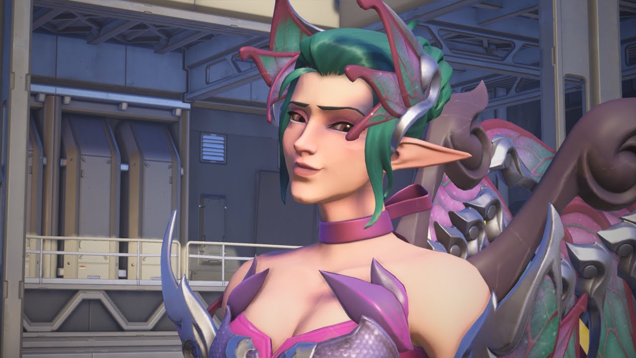 NEW!! Mercy Highlight Intro | Kitty Shimmy | with Different Skins | Overwatch 2