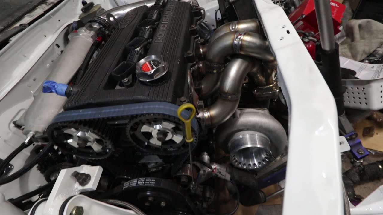 Making a Tubular Turbo Manifold  For the Escort GT