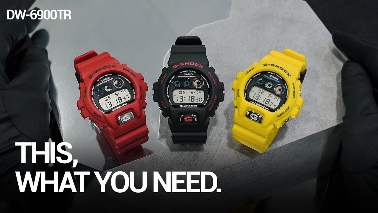 G SHOCK WATCH YOU MUST HAVE! - G-SHOCK DW-6900TR 