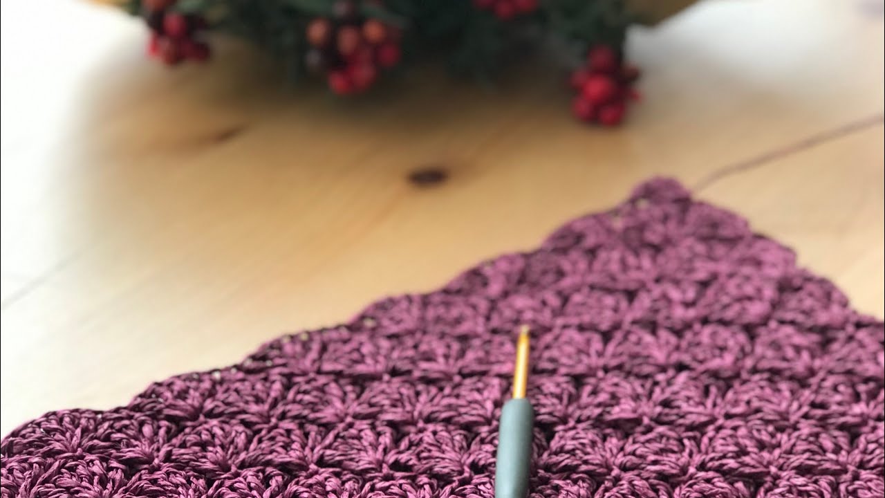 Kağıt İple Yelpaze Model | Shell Stitch Clutch Çanta Yapımı #kagitcanta #knitting #shellstitch