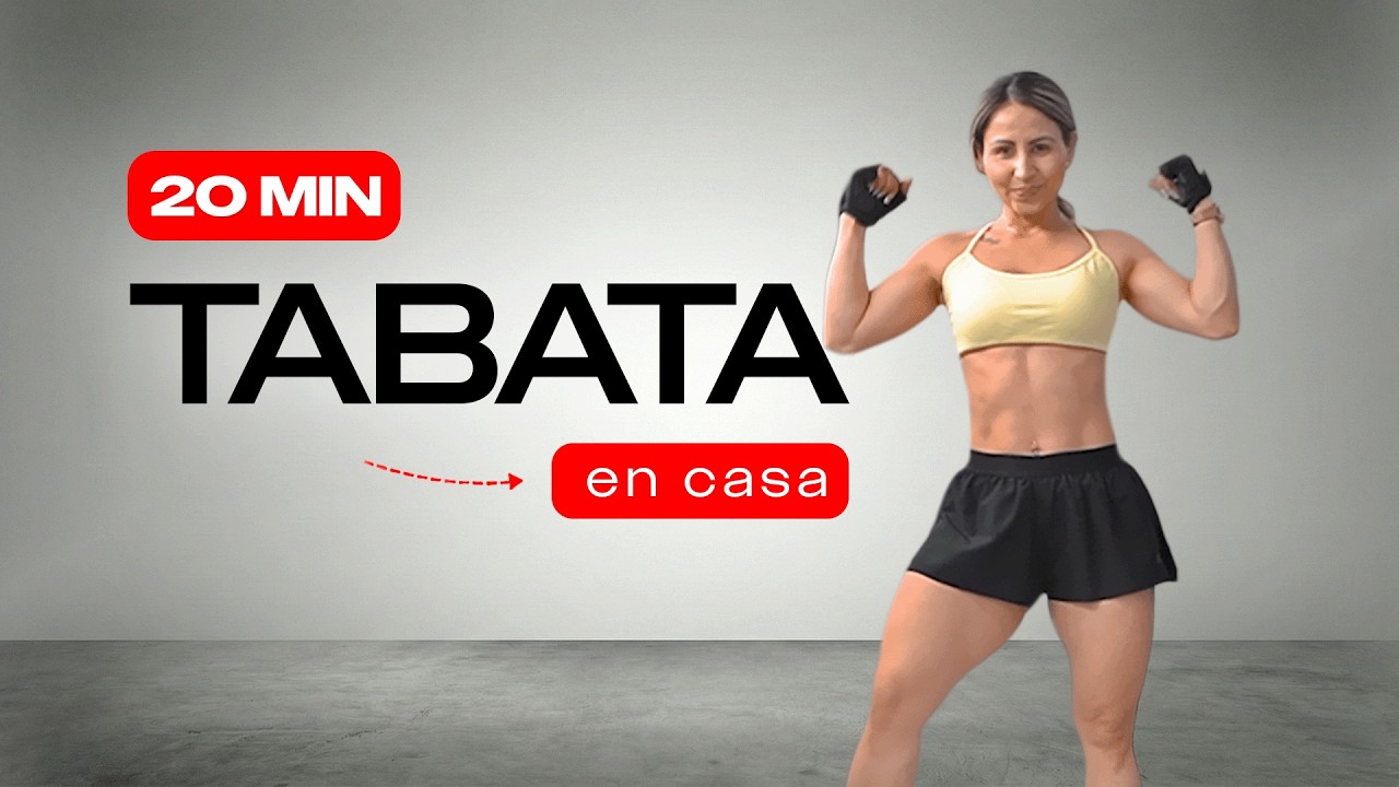 20 MIN TABATA INFERNAL 🔥 QUEMAAA (En Casa y Sin Equipo)