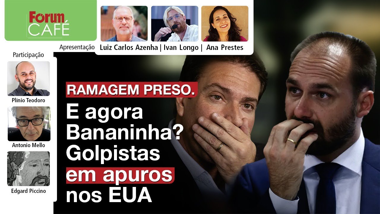 Ramagem est&aacute; preso nos EUA e a dupla Eduardo Bolsonaro e Paulo Figueiredo se atrapalha pra explicar