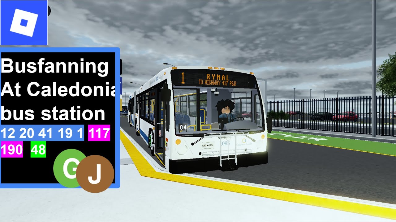 VAMOS Bus Simulator | Busfanning at Caledonia Bus Station 12, 20, 41, 19, 1, 117, 190, and 48 Buses.