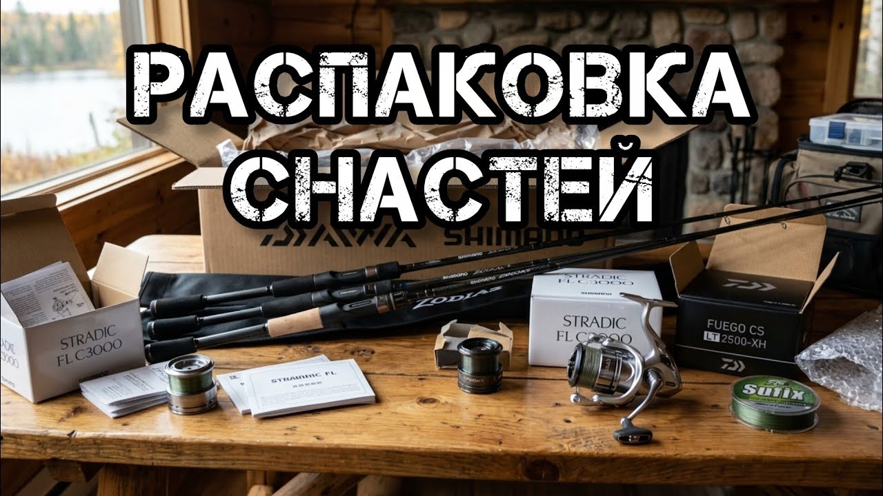 Ronin Rush, DAIWA. Распаковка спиннингов и катушек