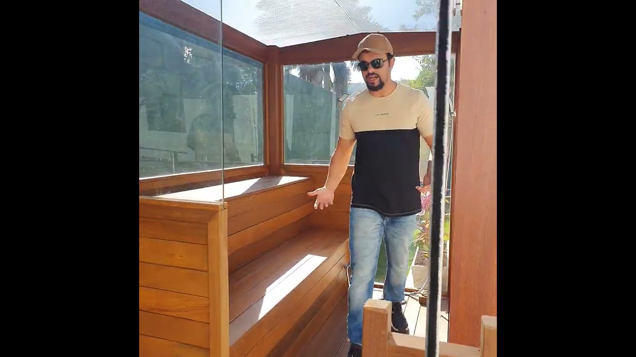 J&aacute; conhece a sauna de madeira residencial?