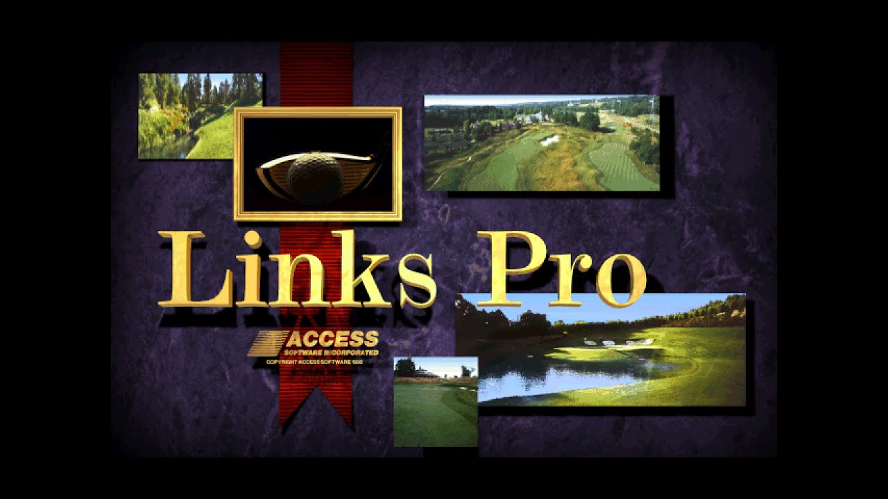 Links 386 Pro CD (MS-DOS) Demo play Mauna Kea running on MiSTer FPGA ao486